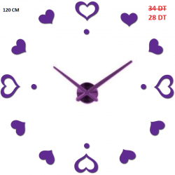 MONTRE SK3572 COEUR VIOLET