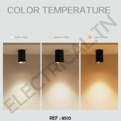 LAMPE APP PT-8510 NOIR ET GOLD