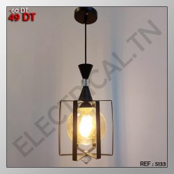 LUSTRE 5133/1 NOIR