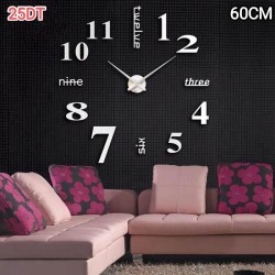 HORLOGE 3D 60CM CHIFFRE 7...