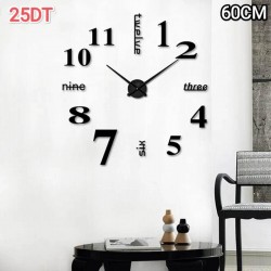 HORLOGE 3D 60CM CHIFFRE 7...