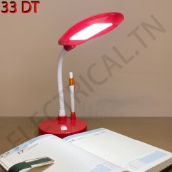 LAMPE BUREAU  LED 137 rouge