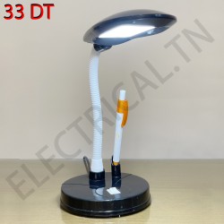 LAMPE BUREAU  LED 137 noir