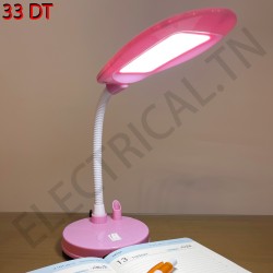 LAMPE BUREAU  LED 137 rose