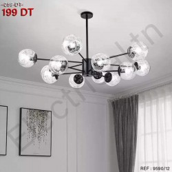 LUSTRE 9590/12 NOIR