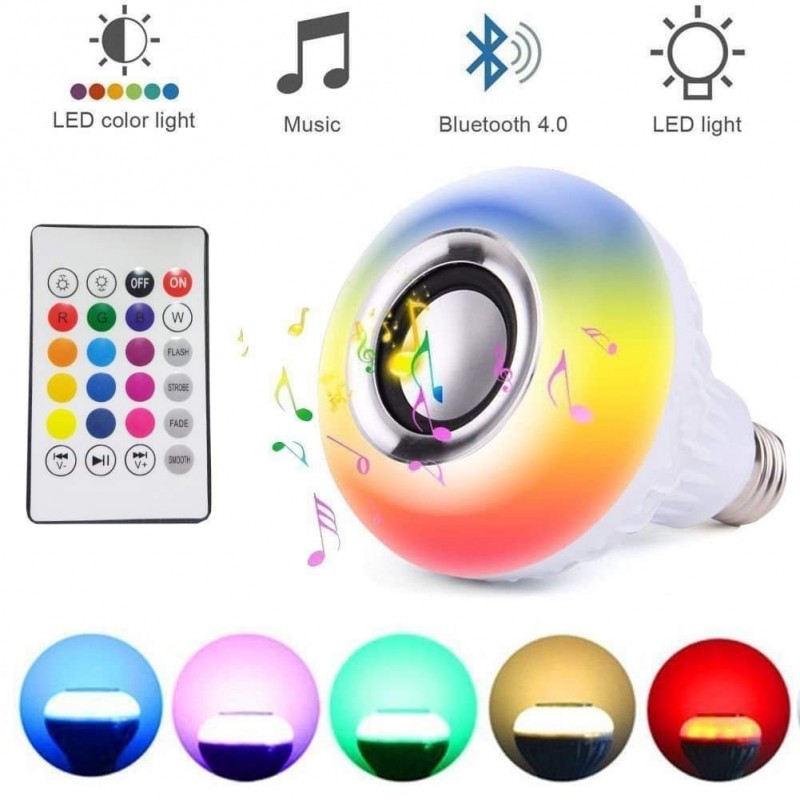 LAMPE LED RGB MP3