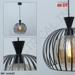 LUSTRE METALLIQUE 9028 NOIR