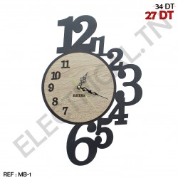 HORLOGE BOIS MB1